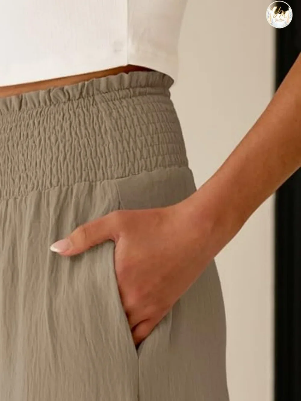 Women's Maxi Skirt Elastic High Waist A-Line Tiered Flowy Boho Casual